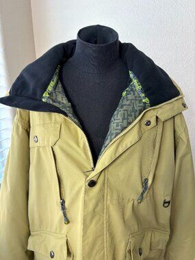 Liquid Boardwear Venture Series L Mustard Ski Snowboard Jacket